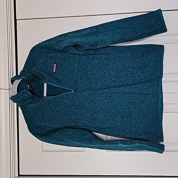 Patagonia Jackets & Blazers - Patagonia teal better sweater size medium euc
